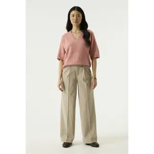 Short sleeve polo top for women Garcia T260240 image-4