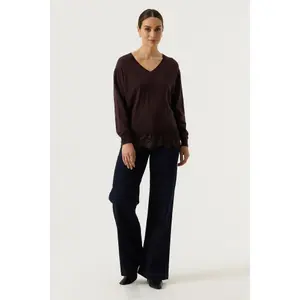 V-neck Lace Pullover Women's Garcia image-2