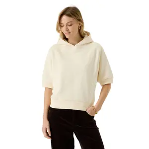 Women's Short Sleeve Hooded Sweatshirt Garcia image-0
