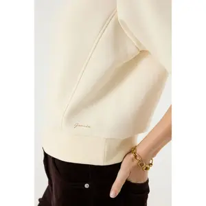Women's Short Sleeve Hooded Sweatshirt Garcia image-4