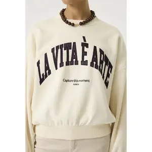 Printed women's sweatshirt Garcia Oversized Fit image-4