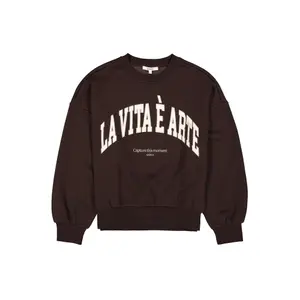 Printed women's sweatshirt Garcia Oversized Fit image-3