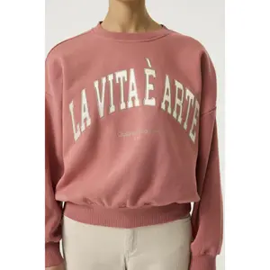 Printed women's sweatshirt Garcia Oversized Fit image-4