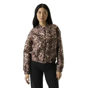 Jacquard Print Bomber Jacket for Women Garcia image-0