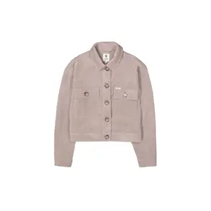 Corduroy long-sleeve overshirt for women Garcia image-3