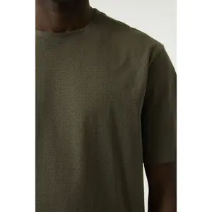 textured T-shirt Garcia image-4