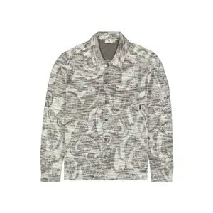 Long Sleeve Patterned Overshirt Garcia image-3