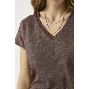 Women's Glitter T-Shirt Garcia image-4