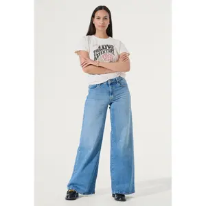 Women's cotton T-shirt Garcia image-4