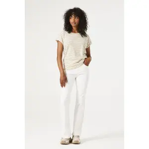 Women's striped T-shirt Garcia image-2