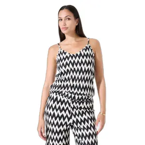 Women’s Printed Tank Top with Thin Straps Garcia image-0