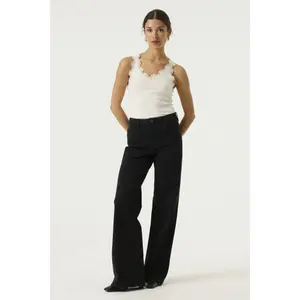 Lace Trim Vest Top for Women Garcia image-2