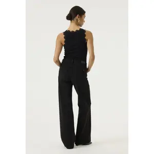 Lace Trim Vest Top for Women Garcia image-1
