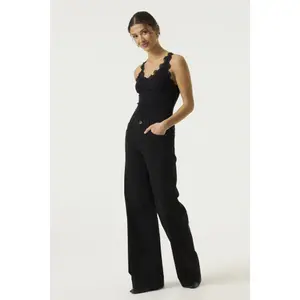 Lace Trim Vest Top for Women Garcia image-2