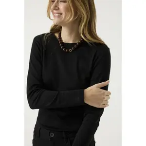 Women's Long Sleeve Sequined T-Shirt Garcia image-4