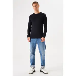 Long sleeve round neck T-shirt Garcia Basic image-2