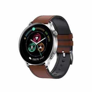 Relógio Connected em pele Garett Men Elegance RT image-0