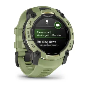 Relógio GPS com pulseira Garmin Amoled Instinct® 3 image-1