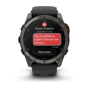 Έξυπνο ρολόι με βραχιολάκι σιλικόνης Garmin Fēnix® 8 Pro - 51 mm, MicroLED image-1