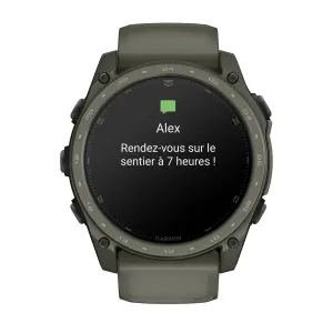 Ρολόι GPS Garmin Amoled Tactix® Cerakote® Applied Ballistics Ultralight™ image-1