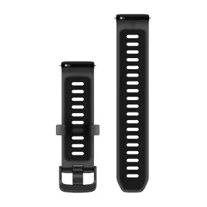 Silikon-Uhrenarmband mit grauem Verschluss Garmin Quick Release image-1