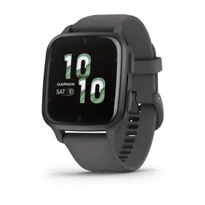 Smartwatch z ciemnoszarym paskiem silikonowym Garmin Venu Sq 2 41 mm image-0