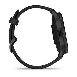 Montre connectée en acier inoxydable avec boîtier et bracelet en silicone Garmin Venu® 3 45 mm image-4