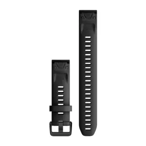 Watch strap with silicone buckle Garmin QuickFit® image-1