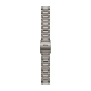 Reinforced watchband with arrow links and folding clasp Garmin Quickfit® 22