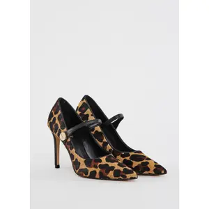 Women's Leopard Print Heels Gaudì Dalia image-3