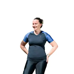 Γυναικείο μπλουζάκι με V λαιμόκοψη Gayaskin Mercure