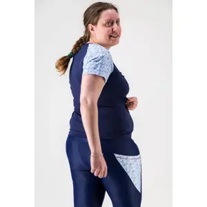 Γυναικείο μπλουζάκι με V λαιμόκοψη Gayaskin Nouvelle Vague image-3