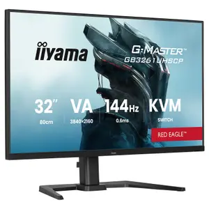 Monitor per PC Iiyama G-Master Red Eagle GB3261UHSCP-B1 4K 32" image-1