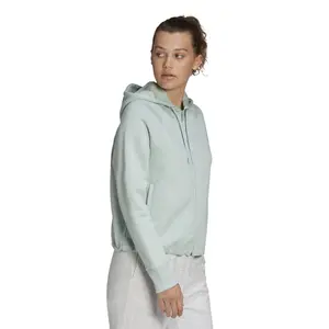 Damen-Kapuzenpulli adidas Stacked Logo Fleece image-5