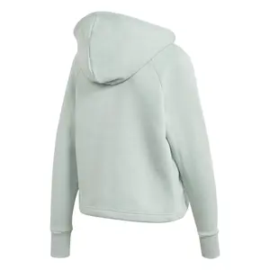 Damen-Kapuzenpulli adidas Stacked Logo Fleece image-3