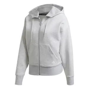 Women's hoodie adidas 3-Stripes Doubleknit Full-Zip Scuba image-0
