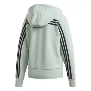 Women's hoodie adidas 3-Stripes Doubleknit Full-Zip Scuba image-1