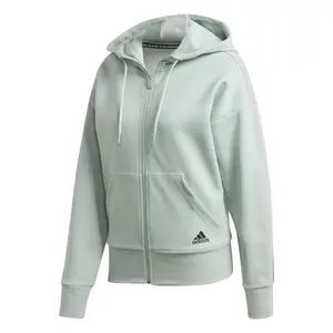 Women's hoodie adidas 3-Stripes Doubleknit Full-Zip Scuba image-0
