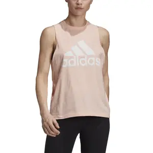 Camiseta de tirantes para mujer adidas Badge of Sport Cotton image-1