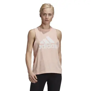 Camiseta de tirantes para mujer adidas Badge of Sport Cotton image-0