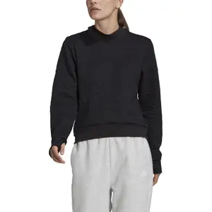 Dames sweatshirt adidas Aeroready Logo Jacquard image-1