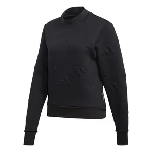 Dames sweatshirt adidas Aeroready Logo Jacquard image-0