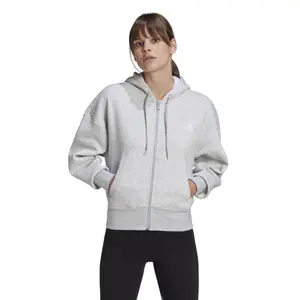 Sudadera con capucha para mujer adidas Big Badge of Sport Full-Zip image-2