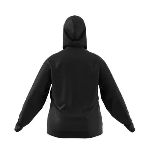 Huvtröja för kvinnor adidas Aeroeady Jacquard Full-Zip Logo (Plus Size) image-3