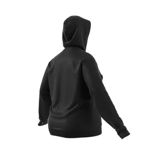 Huvtröja för kvinnor adidas Aeroeady Jacquard Full-Zip Logo (Plus Size) image-5