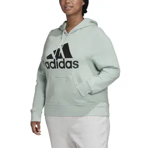 Women's hoodie adidas Badge of Sport Pullover Fleece (Plus Size) image-1