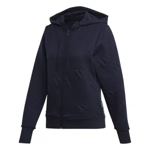 Huvtröja för kvinnor adidas Aeroeady Jacquard Full-Zip Logo image-0