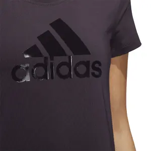 Camiseta de mujer adidas Glam On Badge of Sport Logo image-6