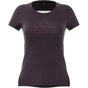 Camiseta de mujer adidas Glam On Badge of Sport Logo image-5