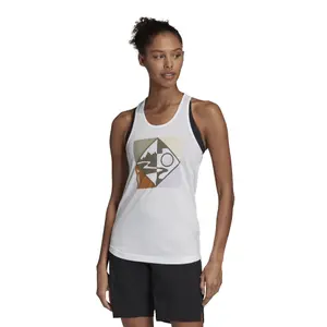 Camiseta de tirantes para mujer adidas Terrex Blue Blazes image-2